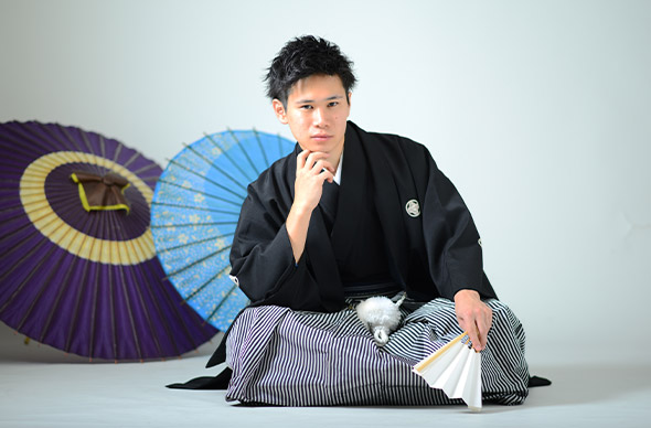 成人式男性