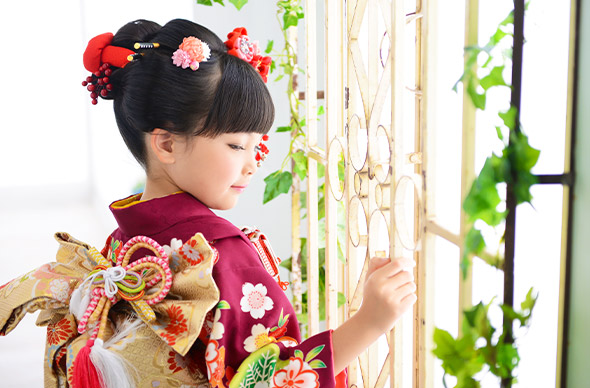 日本髪ヘアセット