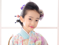 七五三にオススメの髪型和髪の七五三アレンジ