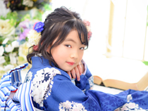 7歳女の子の七五三におすすめの髪型ボブハーフアップ